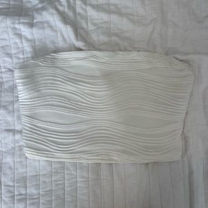 White tube top